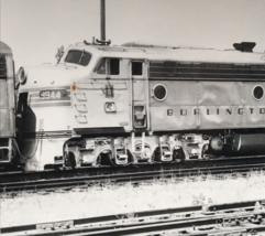 Chicago Burlington &amp; Quincy Railroad CBQ #9944 E8A Electromotive Photo Zephyr - $9.49