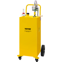 VEVOR Fuel Caddy, 35 Gallon, Gas Storage Tank on 4 Wheels, Manuel Transf... - $241.90