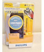 NEW Philips Connect to Any DVD Player to Any TV Converter S-Video INPUT ... - $10.46