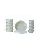 18 piece Microwaveable Cookware Set Microwave to Table to fridge to dish... - $866.33 MXN