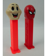 Pair of Pez candy Dispensers 1989 Spider-Man 1998 Ghost Head Ghoul Hallo... - £4.35 GBP