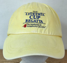 Leukemia Lymphoma Society Cup Regatta Yellow Baseball Cap Hat One Size A... - $16.82
