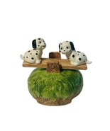 Walt Disney Music Box 101 Dalmatians Pongo Lucky Teeter Totter Otagiri J... - £58.39 GBP