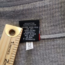 Men's Outfitter Trading Co. Shirt Black & Gray Heather Long Sleeve Pullover Sz M image 4