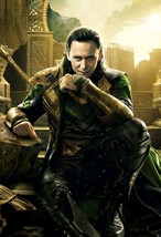 Loki God of Mischief Poster | Exclusive Art | Marvel | Avengers | NEW | USA - £15.67 GBP