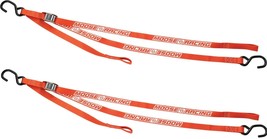 Pair Moose Racing 7&#39; Foot Heavy Duty Tie Downs W/Soft Tie KTM Orange 3920-0358 - £23.21 GBP