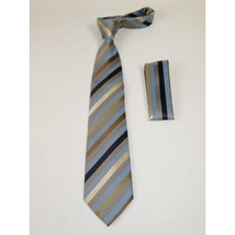Men's Vito Rofolo From Italy Tie Hankie Set Gift Boxed 100% Silk VR-22 image 2