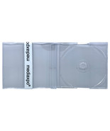 SLIM Import CD-5 Maxi SUPER Clear CD Jewel Cases J Card European 7.2mm - $352.79 MXN+