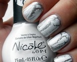 OPI Nail Polish Laquer White Texture NI 380 Nicole - $10.44