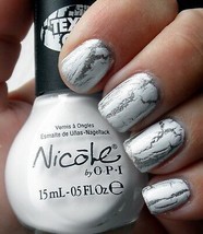 OPI Nail Polish Laquer White Texture NI 380 Nicole - £8.17 GBP