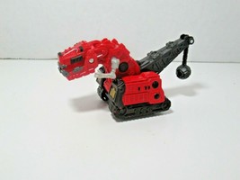 DreamWorks Dinotrux Dinosaur DieCast Red TyRux Ty Rux Vehicle Mattel 2015 4.5&quot; - £10.25 GBP