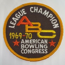 Vintage Bowling Patch League Champion ABC 1969-1970 American Bowling Con... - £13.60 GBP