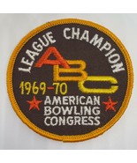 Vintage Bowling Patch League Champion ABC 1969-1970 American Bowling Con... - £13.60 GBP