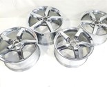 Set of Staggered Wheel Rims 18x8.5 and 19x10 OEM 2014 2015 Chevrolet Cor... - $950.40
