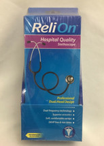 Stethoscope Dual Frequency DEHP-Free Non-Latex Enhanced Sound Soft Ear T... - $6.64