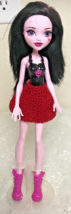 2016 Mattel  Monster High Draculaura Cheerleader Doll 10.75&quot; DNV67 J161 - £8.68 GBP