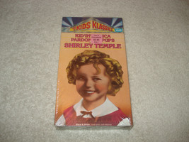 Shirley Temple Kids Klassics Kid in Africa Pardon my Pups VHS Movie 1985 sealed  - £19.84 GBP