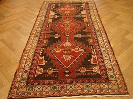 Old Kazak Rug 4X9 Ethnic PIX-13497 - $1,198.59