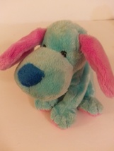 TY Beanie Baby Kookie the Blue Dog 7&quot; Long Retired NM With Tush Tag Only - $9.99