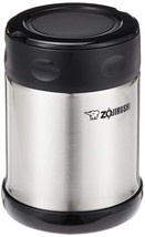 Zojirushi Steel Food Jar, 11.8-Ounce, Black/Stainless 1 Count (Pack of 1) - £51.74 GBP