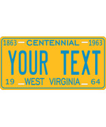 West Virginia 1964 License Plate Personalized Custom Car Bike Motorcycle... - $10.99+