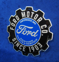 FORD MOTOR CO. Gear -*US MADE*- Embossed Metal Sign - Man Cave Garage Ba... - $19.95