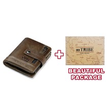 Humerpaul Genuine Leather Wallet Fashion Men Coin Purse Small Card Holder Portfo - £43.82 GBP