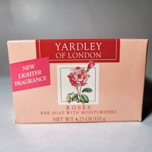 Vintage Yardley of London Roses Soap - 2 Bars Boxed 4.25 oz/Bar - New - $8.51