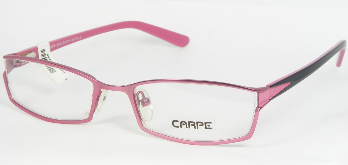Carpe 30805-3 Occhiali Rosa / Neri Struttura In Metallo 53-19-135mm (Note) - $49.49