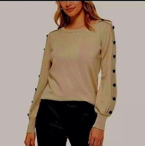KARL LAGERFELD gold women&#39;s sweater size L new without tags - $34.65