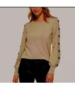 KARL LAGERFELD gold women&#39;s sweater size L new without tags - $48.60 CAD