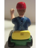 John Deere Tractor  tractor  and farmer Salt and Pepper Shakers - £11.24 GBP