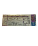 ERIC CLAPTON CONCERT TICKET UNUSED STAPLES CENTER LOS ANGELES AUG 18 2001 - $27.25 CAD