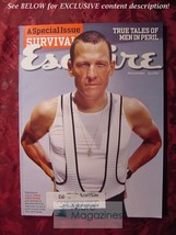 ESQUIRE Magazine July 2004 Lance Armstrong Survival Issue - £4.22 GBP