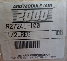 ARO MODULE/AIR 1/2 REGULATOR P/N R27241-100 PNEUMATIC 1/2&quot; - $18.28
