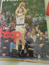 Chris Mullin Hoop Magazine Indiana Pacers Portland Trail Blazers Autogra... - $84.09