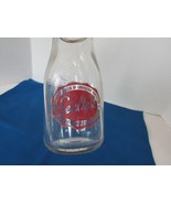 MTC Dairy Glass Jar Half Pint Cream Crest Dairy Products Sealtest G.I.C.... - $276.26 MXN