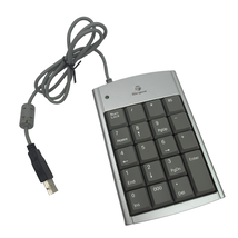 Targus PAUK10U USB Numeric Keypad with 2-Port USB Hub Silver - $11.04