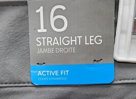 Women's Columbia Size 16 Straight Leg Active Fit Gray Omni-Shield image 4