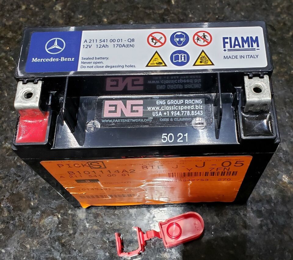 MERCEDES-BENZ A 2115410001 2021-22 FRESH AUX./SUPPORT BATTERY | USA DEALER - $175.97