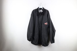Vintage Hein Gericke Mens 2XL Spell Out Waterproof Motorcycle Rain Jacket Black - £39.18 GBP