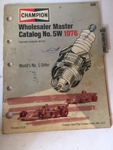 Champion Spark Plugs Automotive Wholesaler Catalog 1976 industrial marine lawn - £19.12 GBP