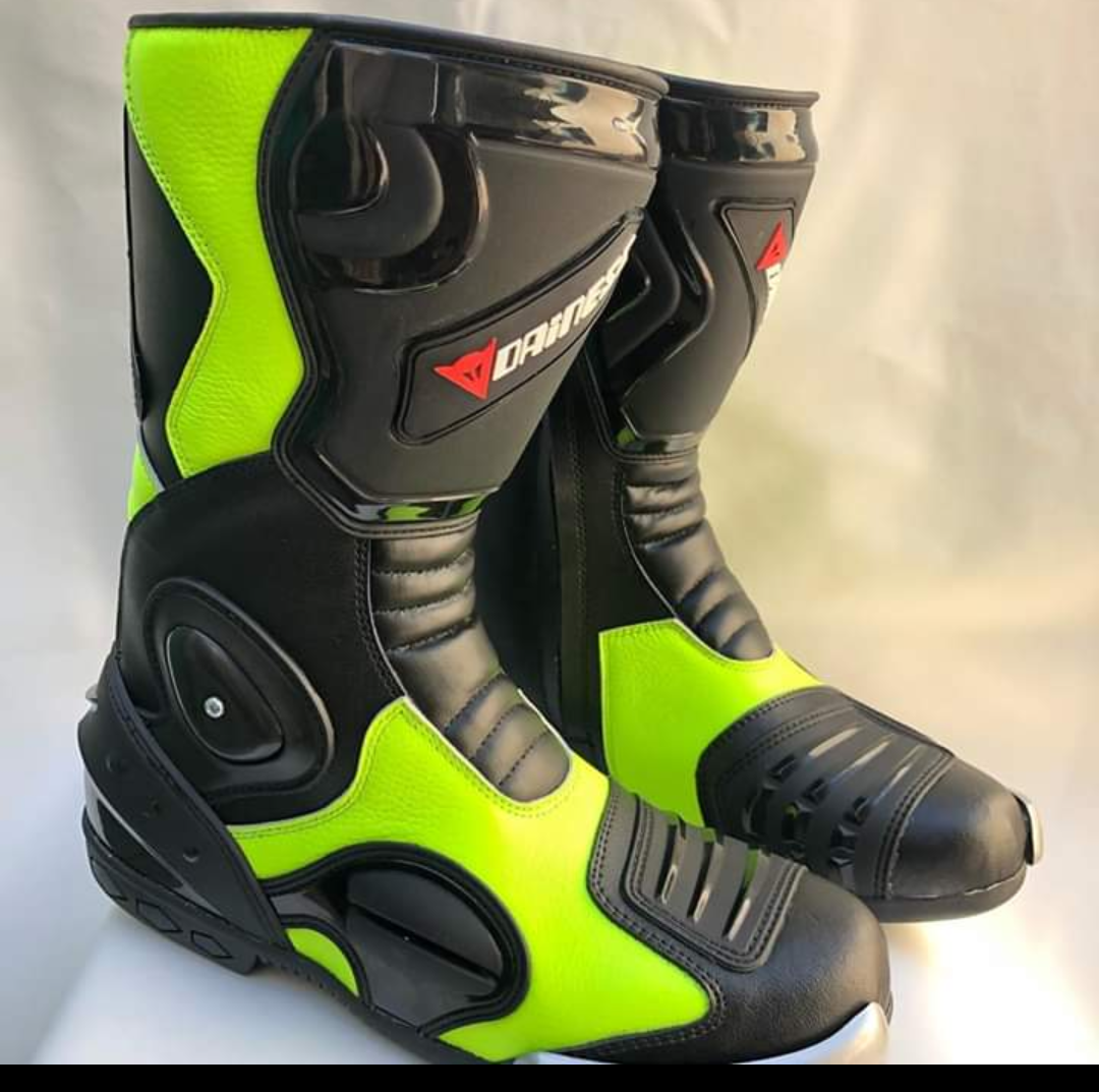 Custom Made Cowhide Motorbike leather boots Ce Approved  - $150.00