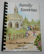 Vintage Christ United Methodist Church Lakeland Florida Cookbook Recipes Food - £9.48 GBP