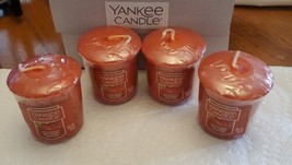 4 Yankee Candle Votive Autumn Leaves 1.75 Oz Size - £7.91 GBP