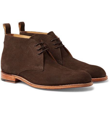 Morocco Brown Plain Toe Back Pull Real Leather Chukka Ankle Dress Boots For Men