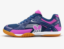 Butterfly Lezoline Reiss Table Tennis Shoes Unisex Indoor Shoes Navy NWT 93690 - £68.91 GBP