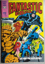Fantastic Four Pocket Book #19 Inhumans 1981 Marvel Comics Uk 52pg Digest Vg+ - £19.46 GBP