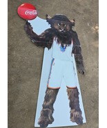 OKC Thunder Rumble Bison Life-Size Cardboard Standee Cutout Coca-Cola Promo - $271.59 CAD