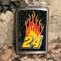 Rare Retired #24 Jeff Gordon Nascar Zippo Lighter - £18.64 GBP